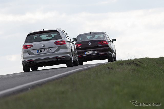 VW パサート セダン&ヴァリアント 海外試乗