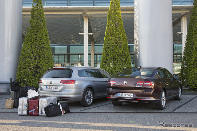 VW パサート セダン&ヴァリアント 海外試乗