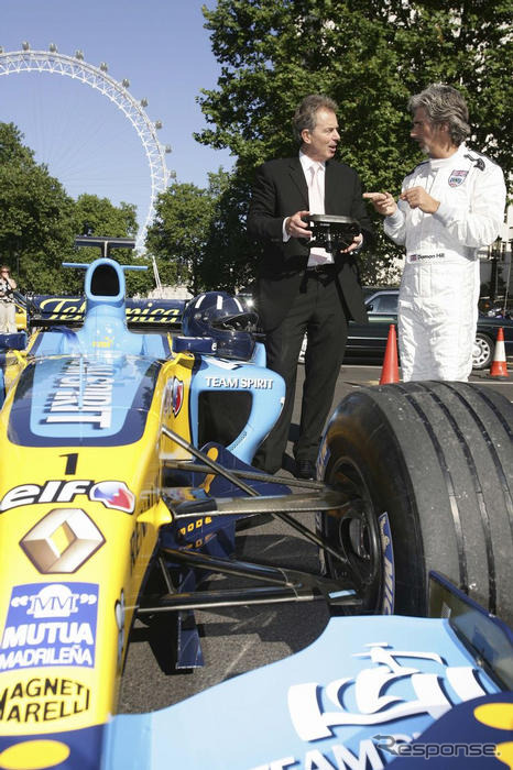 【ロンドンモーターショー06】ブレア首相もF1マシンに感激