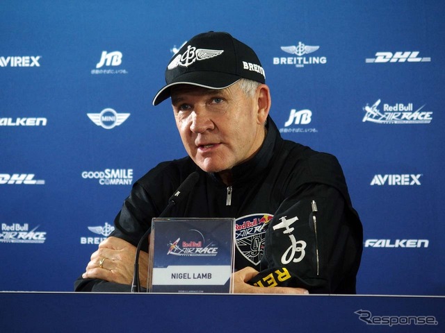 昨年の覇者ナイジェル・ラム選手