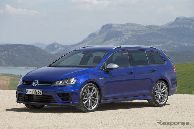 VW ゴルフR ヴァリアント(欧州仕様車)