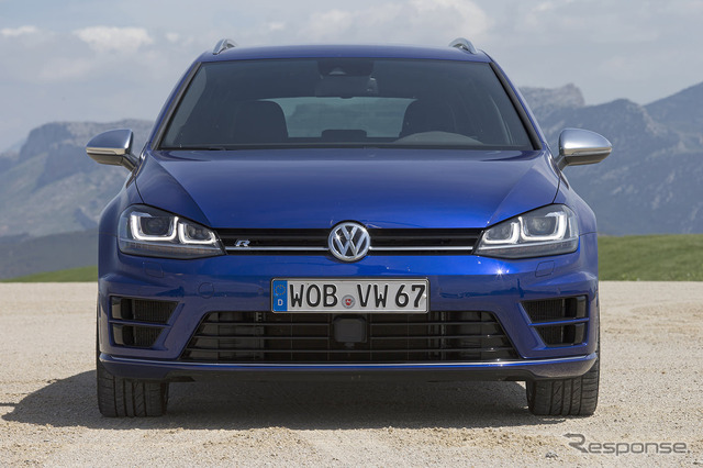 VW ゴルフR ヴァリアント(欧州仕様車)