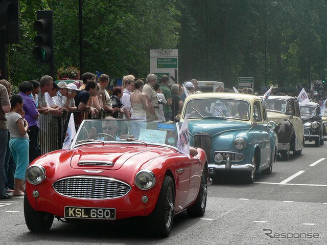 【ロンドンモーターショー06】パレード写真蔵…50年代から70年代