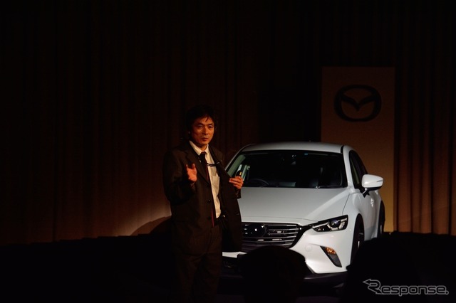 マツダの車両実験部・大坪智範氏