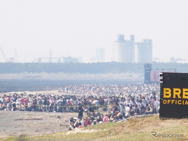 予選に続き、決勝が行われた17日も会場には6万人が訪れた