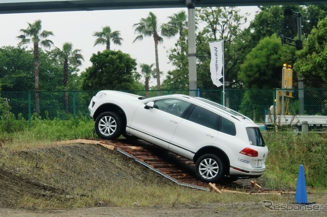 Touaregラフロードエクスペリエンス