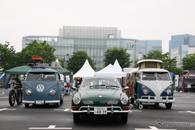 Street VW's FESTタイプ2やカルマンギアも参加