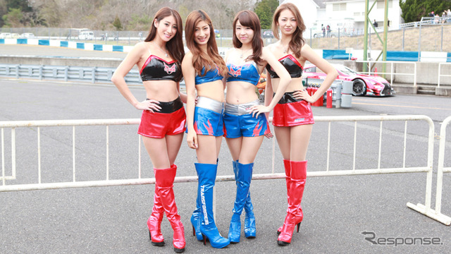 スーパーGT『マッハ車検GAL』佐藤衣里子・遠藤くるみ・加藤愛純・長崎ちほみ