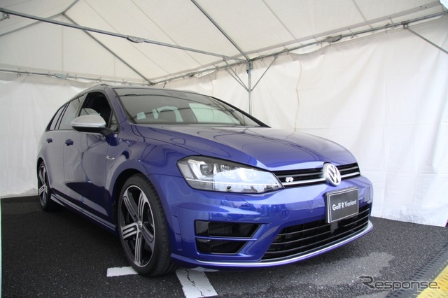 VW ゴルフ R ヴァリアント