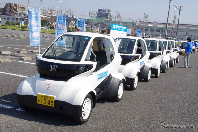 ホンダの2人乗り超小型EV『MC-β』