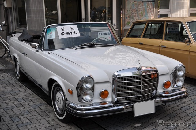 ダイムラーベンツ メルセデス280SE3.5カブリオレ(1970)