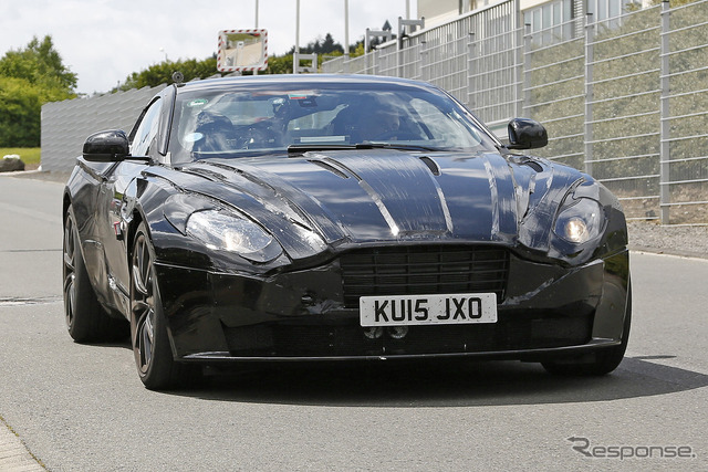 スクープ写真アストン・マーティン DB11