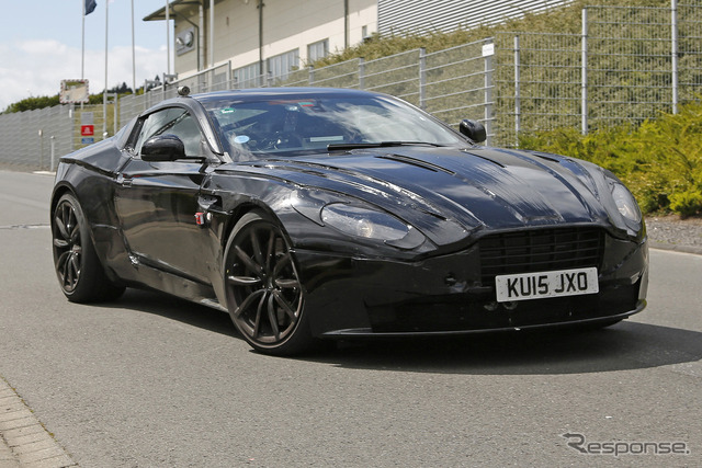 スクープ写真アストン・マーティン DB11