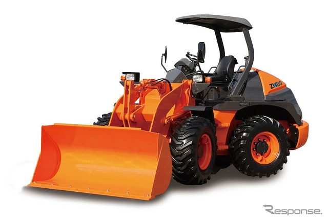日立建機・新型ホイールローダ ZW80-5B