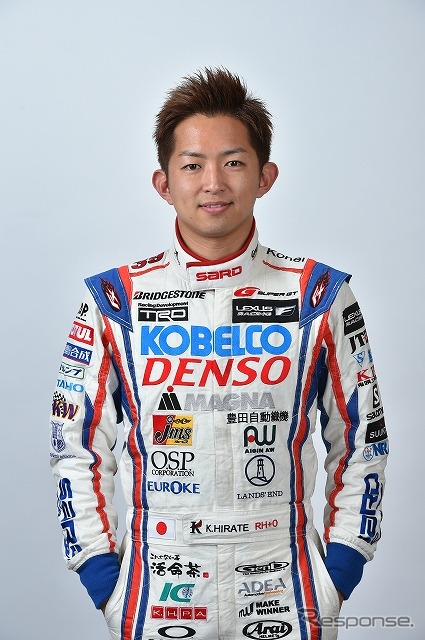 平手晃平選手(LEXUS TEAMSARD)