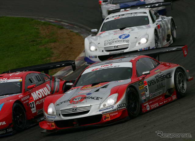【SUPER GT】レクサス SC が今季初優勝