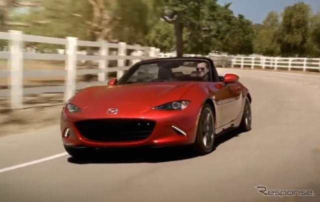 新型マツダロードスターの米キャンペーン映像『Driving Matters』(動画キャプチャ)