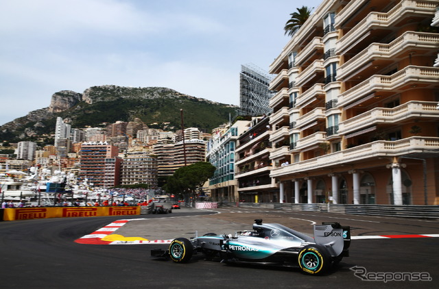 F1モナコGP予選の様子
