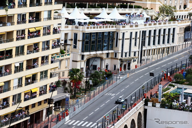 F1モナコGP予選の様子