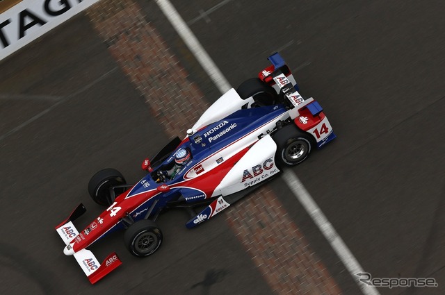 #14 佐藤琢磨にはバッドラックなインディ500になってしまった。