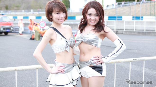 スーパーGT『Racing Tech Support Gal』高木七海・堂本マヤ