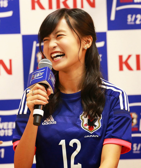 小島瑠璃子/「サッカー日本代表応援WEEK2015」キックオフイベント