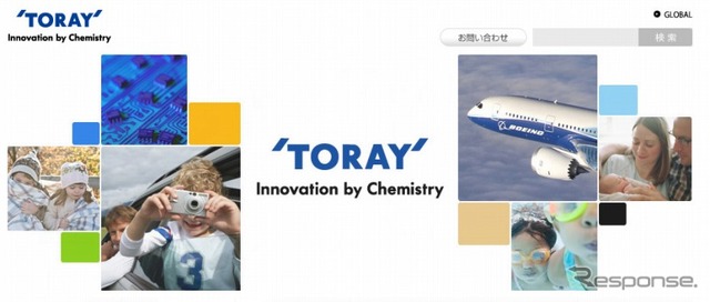 東レ(webサイト)