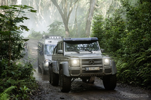 『ジュラシック・ワールド』に起用されたメルセデスG63 AMG 6×6