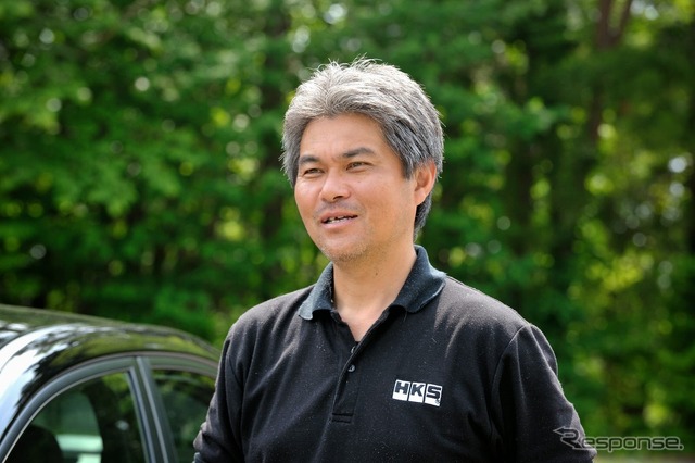 HKS 自動車開発部長の坂詰達也氏