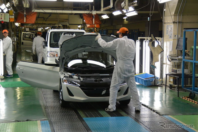 ホンダ S660 生産ライン