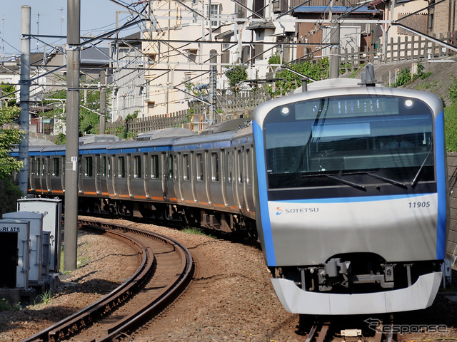 相鉄の鉄道事業営業利益は69億3700万円。前年同期に比べ4.7%の減益だった。