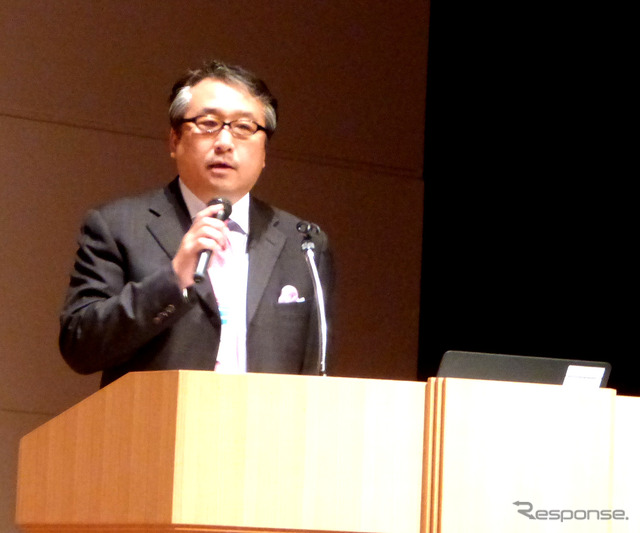 ナカニシ自動車産業リサーチの中西孝樹氏が「グローバル自動車産業の現状と将来課題―自動車産業の競争優位の変化と日系自動車メーカーの戦略と課題」と題し講演を行った