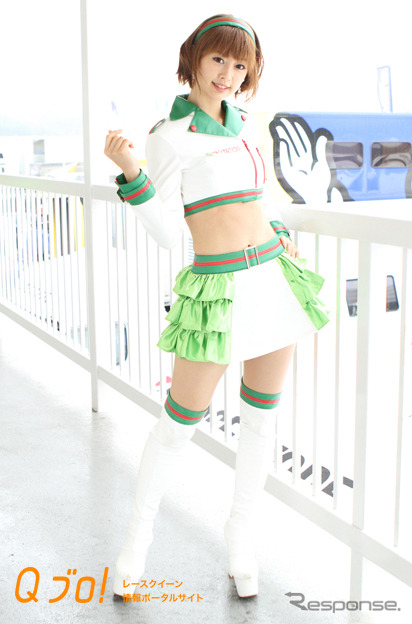 スーパーGT『D'station 2015 フレッシュエンジェルズ』佐崎愛里・清瀬まち・林紗久羅・日野礼香