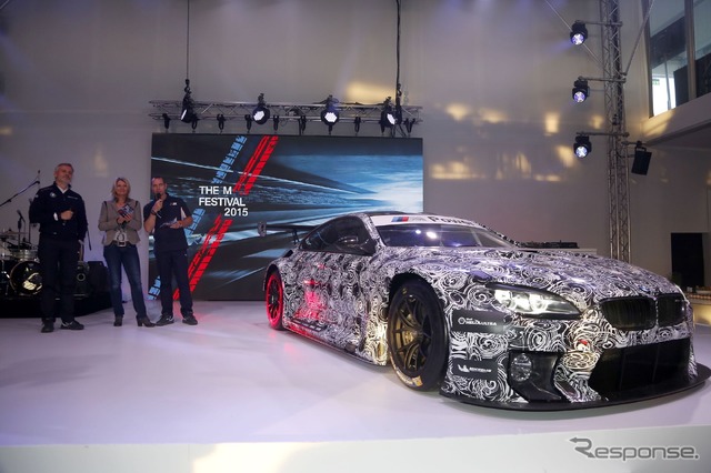 BMW M6 GT3 の開発プロトタイプ車