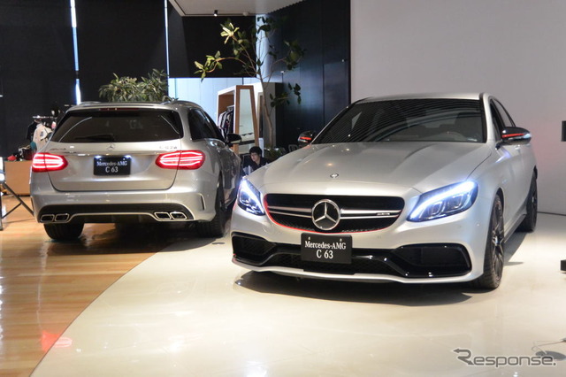 メルセデス AMG C63 発表会