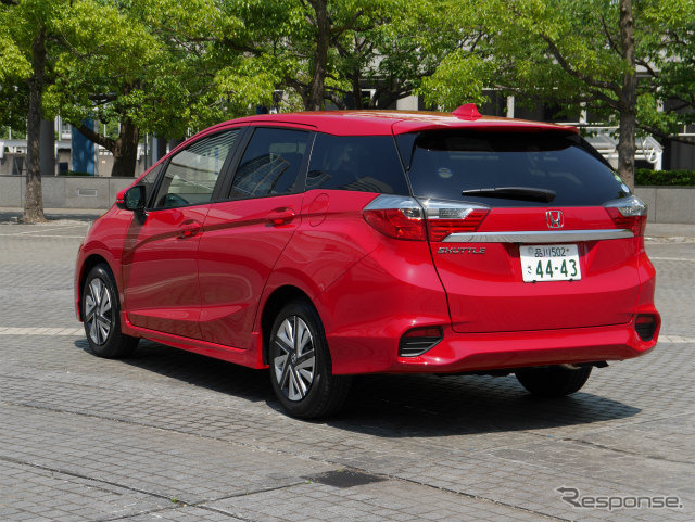 ホンダ シャトル ガソリン仕様Gグレードの外観