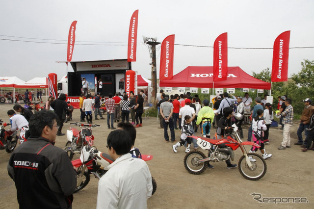 首都圏のダートバイクファンが集結、ホンダづくしの「オフロード・ミーティング」