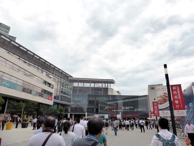 会場となった上海国際エキスポセンター(SNIEC)