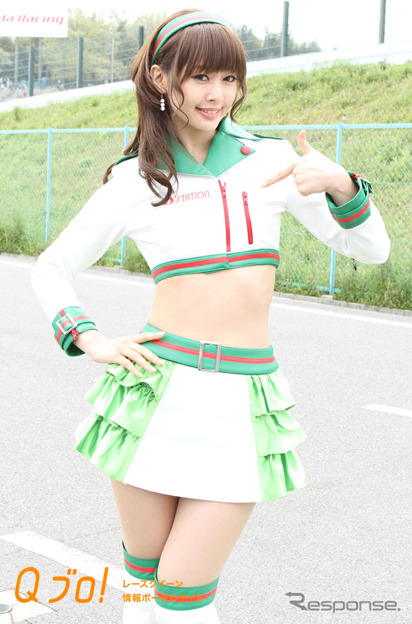 スーパーフォーミュラ『D'station 2015 フレッシュエンジェルズ』林沙久羅・佐崎愛里・日野礼香・清瀬まち