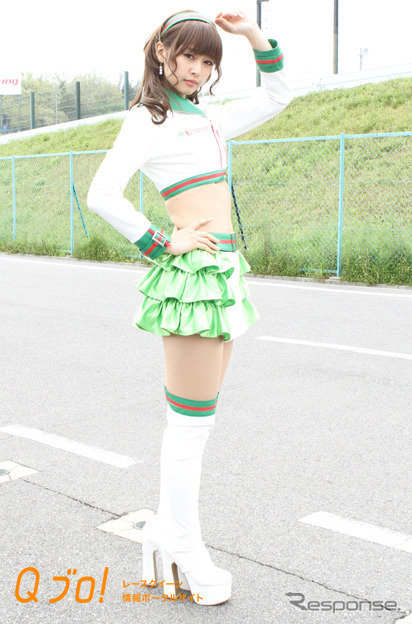 スーパーフォーミュラ『D'station 2015 フレッシュエンジェルズ』林沙久羅・佐崎愛里・日野礼香・清瀬まち
