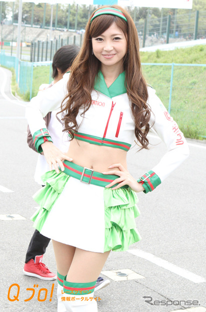 スーパーフォーミュラ『D'station 2015 フレッシュエンジェルズ』林沙久羅・佐崎愛里・日野礼香・清瀬まち
