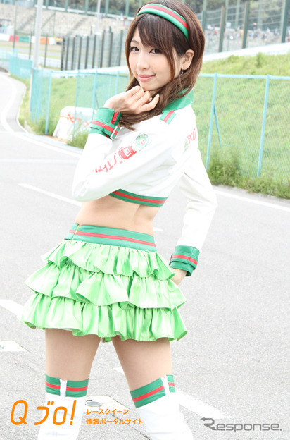 スーパーフォーミュラ『D'station 2015 フレッシュエンジェルズ』林沙久羅・佐崎愛里・日野礼香・清瀬まち