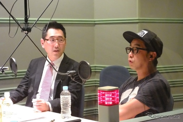 TBSラジオ人気番組「おぎやはぎのクルマびいき」でレスポンス編集長がゲスト出演