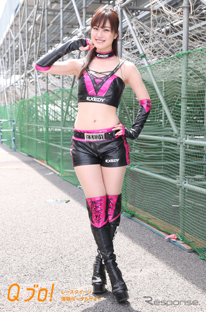 D1グランプリ2015『EXEDY Racing Girls』朝倉恵理子・前田真実果