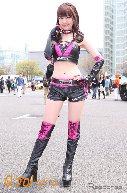 D1グランプリ2015『EXEDY Racing Girls』朝倉恵理子・前田真実果