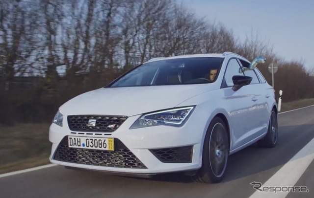 セアト レオン ST クプラ 280がドイツ・ニュルブルクリンク北コースでタイムアタック(動画キャプチャ)