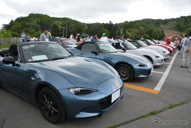 発売直後のND型ロードスターも数多く参加した「ロードスター軽井沢ミーティング2015」