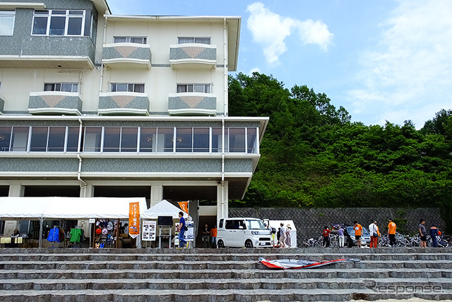 SEA TO SUMMIT 2015（5月30・31日、広島県江田島市）で先行展示されたダイハツ『ウェイク X mont-bell version SA』（仮称）
