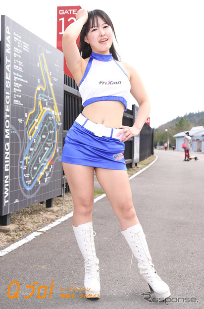 スーパー耐久シリーズ2015『ホンダカーズ野崎withfrixion&WPCサーキットレディ』愛原ゆか・星野まなみ