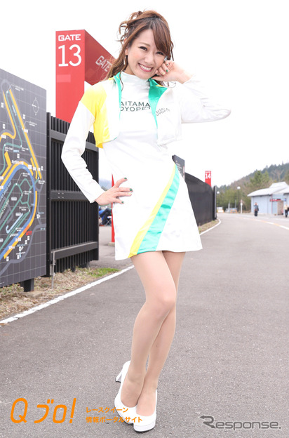 スーパー耐久シリーズ2015『埼玉トヨペットサポーターズ』結城沙織・阿川麻美・片瀬亜乃